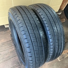 けっこう良い195/80R15 2本／KUMHO 8分 A4205