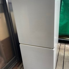【美品】U・ING ノンフロン冷凍冷蔵庫　2017年製