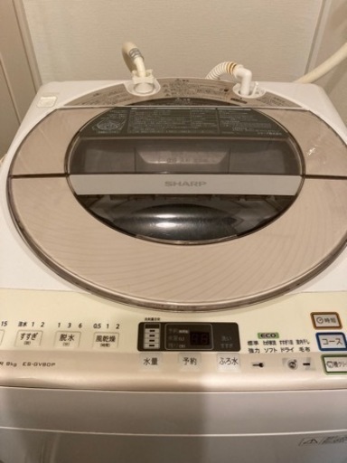 生活家電 SHARP 洗濯機 ES-GVP