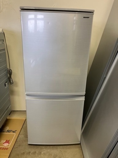 【引取限定】シャープ ノンフロン冷凍冷蔵庫 137L SJ-D14D-S