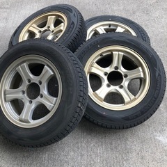 ジムニー　タイヤホイール付き　4本　スタッドレス