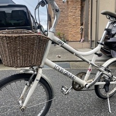 MV1 白　ルイガノ　ミニベロ