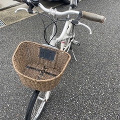 MV1 白　ルイガノ　ミニベロ