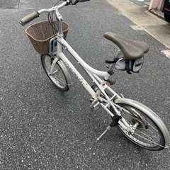 MV1 白　ルイガノ　ミニベロ