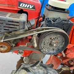 シバウラKF552S耕耘機5.5馬力土揚げロータリー動作確認済、タイヤにひび割れなし。ベルトカバー欠品埼玉県
