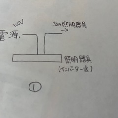 照明器具の配線について