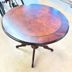 7/16金華山 ダイニングセット 象嵌細工 アンティーク調 2人掛け