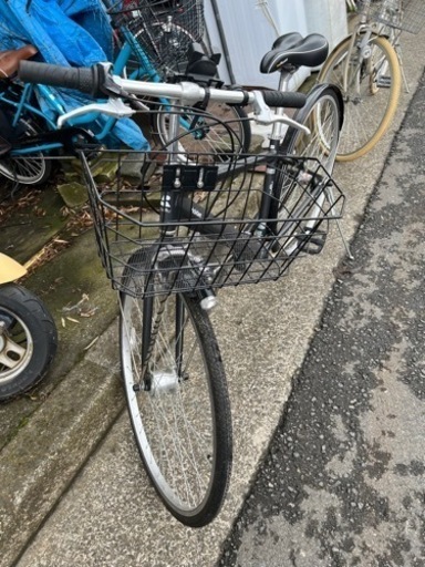 ママチャリ シティ 自転車 スマホホルダー付き noARu Holder サイクルスポット 27インチ 3段変速 CS-273CROSS-HDR