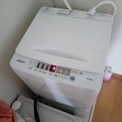 洗濯機4.5キロ　美品★2022式　Hisense