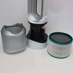 303)Dyson Pure Hot + Cool Link 空気清浄機能付ファンヒーター HP03 2019年製 ホワイト/シルバー ダイソン ホット&クール