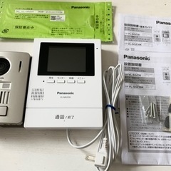 パナソニック(家電) モニター壁掛け式ワイヤレステレビドアホン ...