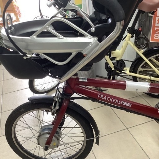 FRACKERS シティサイクル チャイルドシート付き 子供乗せ自転車 ふらっ