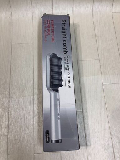 A2858\tStaight Comb　ヘアアイロン 2way コーム型