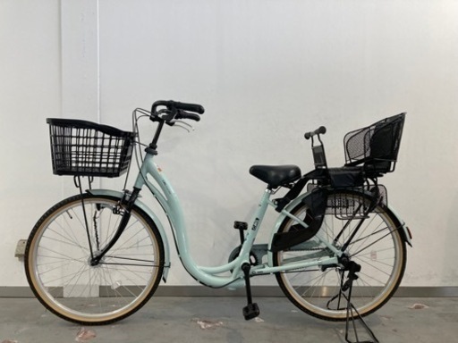 自転車　チャイルドシート付
