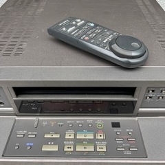 S-VHS ビデオデッキ　ジャンク