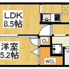 初期費用ゼロ物件！福岡市箱崎線　呉服町　徒歩圏内！