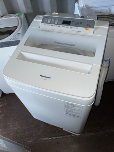 No.1655 Panasonic 8kg洗濯機　2018年製　分解清掃済み　近隣配送無料