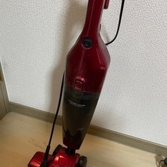 赤い掃除機