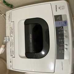 HITACHI製　洗濯機　2019年式　5Kg 幅539 奥行き...