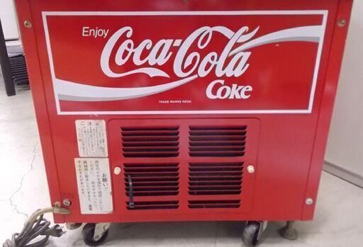 ジャンク コカコーラ 冷蔵ショーケース ナショナル 1989年 4面
