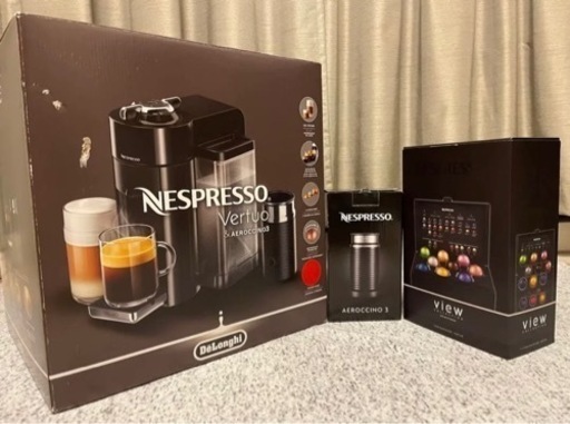 DeLonghi NESPRESSO ヴァーチュオ\u0026 エアロチーノ3