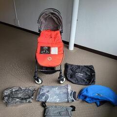 値下げしました】babyzen yoyo 4+ レインカバー、bugaboo の冬用 