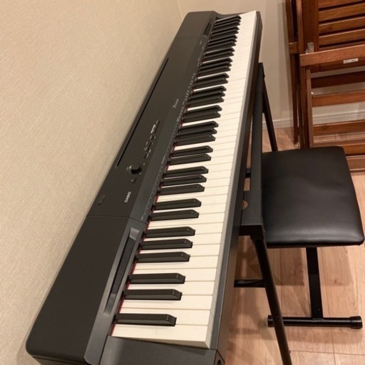 5年保証』 カシオ CASIO 88鍵盤 電子ピアノ Privia PX-160 ブラック