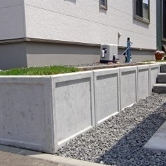 L型土留めブロック　H500