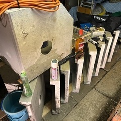 L型土留めブロック　H500