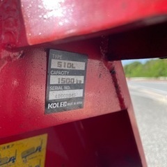 ☆中古品 KOLEC ハンドリフト 510L 動作問題無し☆