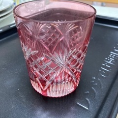 江戸切子のグラス　
