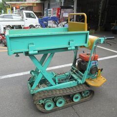 ※引き取り限定　筑水キャニコム　BFP408　油圧ダンプリフト　運搬機　4馬力　最大積載量300kg　動作確認済み　現状品　中古品　成田店 引き取り限定 筑水キャニコム BFP408 油圧ダンプリフト 運搬機 4馬力