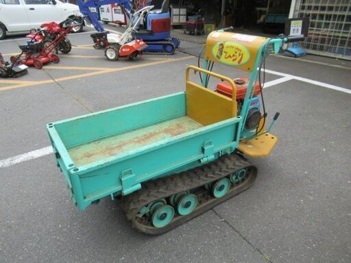 ※引き取り限定　筑水キャニコム　BFP408　油圧ダンプリフト　運搬機　4馬力　最大積載量300kg　動作確認済み　現状品　中古品　成田店