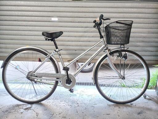 自転車中古 COSTER 鍵新品 タイヤ26インチ カラーシルバー 楽天市場 