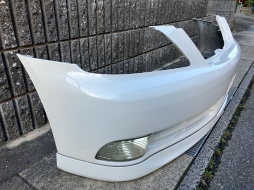 中古美品 18クラウン ゼロクラウン  フロントバンパー　アスリート　ロイヤル　Sパケ