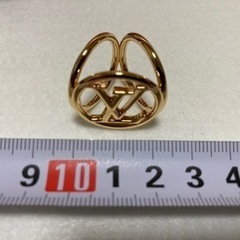 LOUIS VUITTON ルイ ヴィトン ビジュー フラール ルイーズ スカーフリング メタル ゴールド M64289 未使用品　正規品