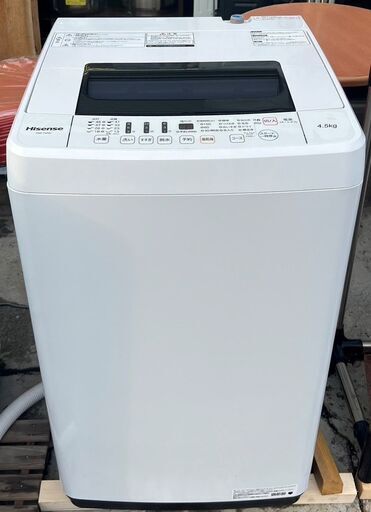 全自動洗濯機 Hisense HW-T45C 2019年 4.5k 単身向け