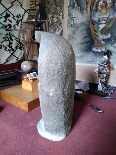 花崗岩の庭石彫刻