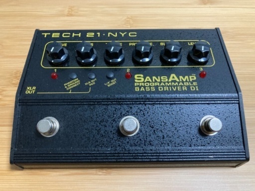 アンプ SANSAMP PROGRAMMABLE BASS DRIVER DI