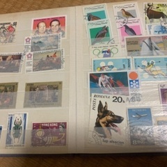外国切手　使用済み　約200枚