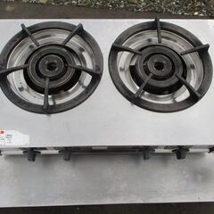 【マルゼン】ガステーブルコンロ ＜親子＞ M-222C（都市ガス用）