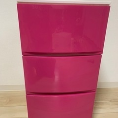 【取引中】衣装タンス　ピンク　3段