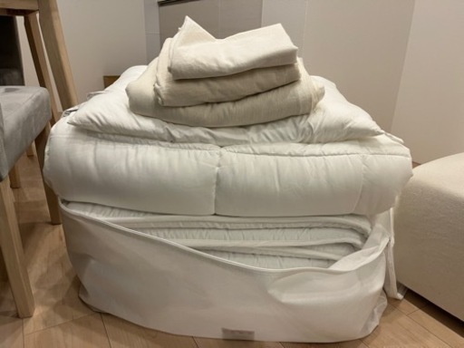 【無印良品】寝具６点セット・敷ぶとん用　シングル Amazon｜無印良品 寝具6点セット 敷ふとん用 シングルサイズ