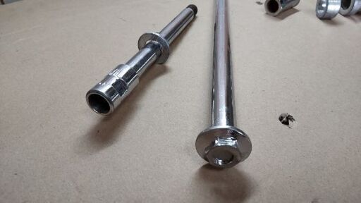 CBR400Fメッキアクスルシャフト CBR400Fメッキアクスルシャフト