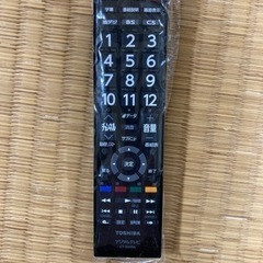 TOSHIBA TVリモコン　東芝