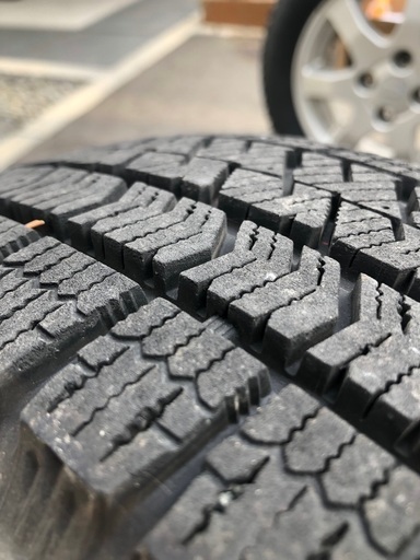 BRIDGESTONE ブリザック VRX2 155/65R14 2020年42週製造 純正ホイール付き
