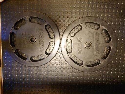 ivanko ラバープレート 28mm 20kg2個セット | peal.ac.nz