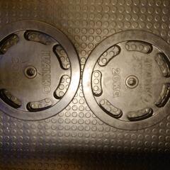 ivanko ラバープレート 28mm 20kg2個セット
