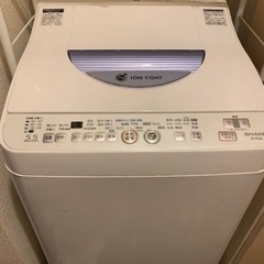 取引中 SHARP 洗濯機　ES-TG55L