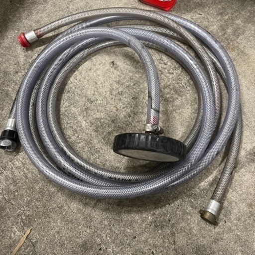 余水吸水ホース　高圧洗浄機